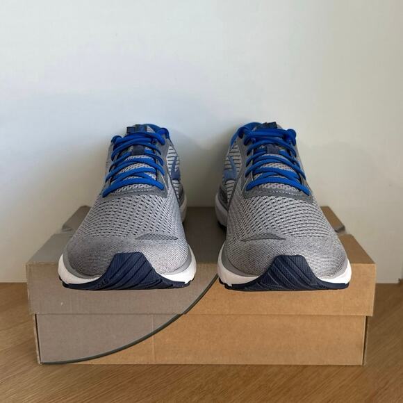 Brooks Adrenaline 20 Grey/Royal Men Running Sneakers- SZ 14 main image 7